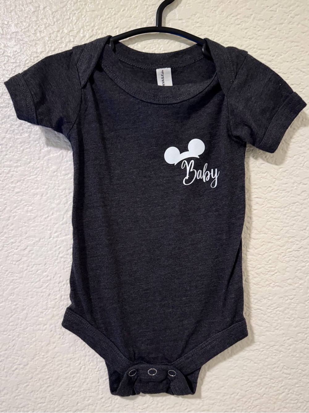 Mickey Ears Baby Onesie